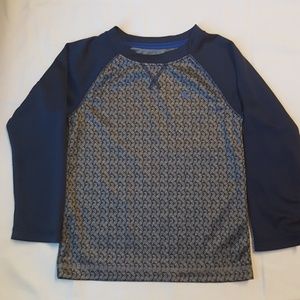 Long-sleeve activewear shirt, boys 4T